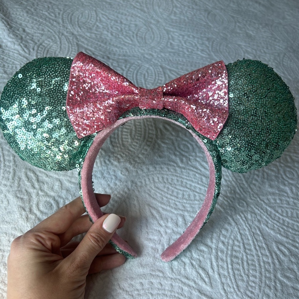 Sequin Minnie Mouse Disney Ears